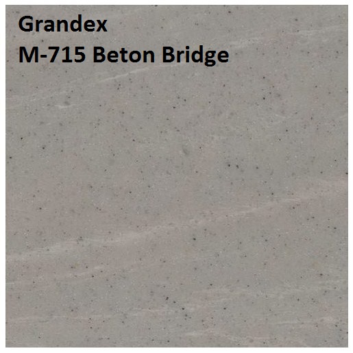 Акриловый камень Grandex M-715 Beton Bridge